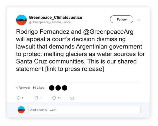 Complete the circle do - Climate justice - Greenpeace