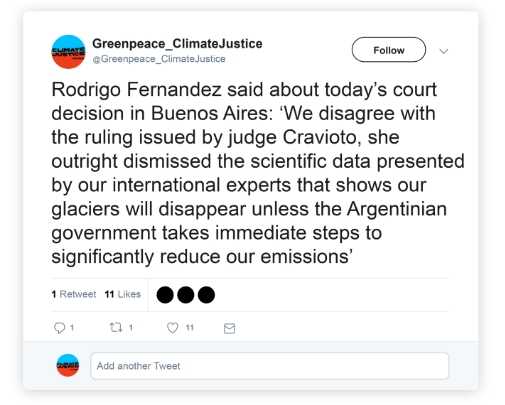 Complete the circle dont - Climate justice - Greenpeace