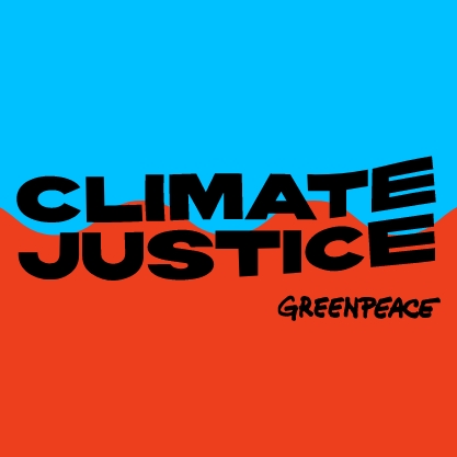 Logo - Climate justice - Greenpeace